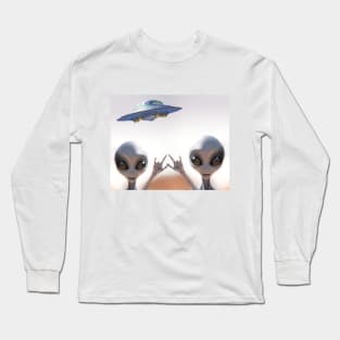 ALIENS LOVE YOU Long Sleeve T-Shirt